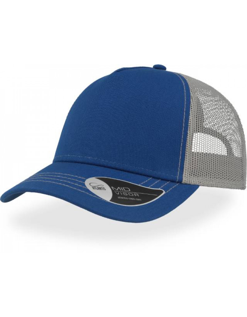 Șapcă cu 5 panouri din plasă „Rapper Canvas”